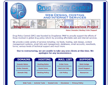 Tablet Screenshot of drugpolicycentral.com